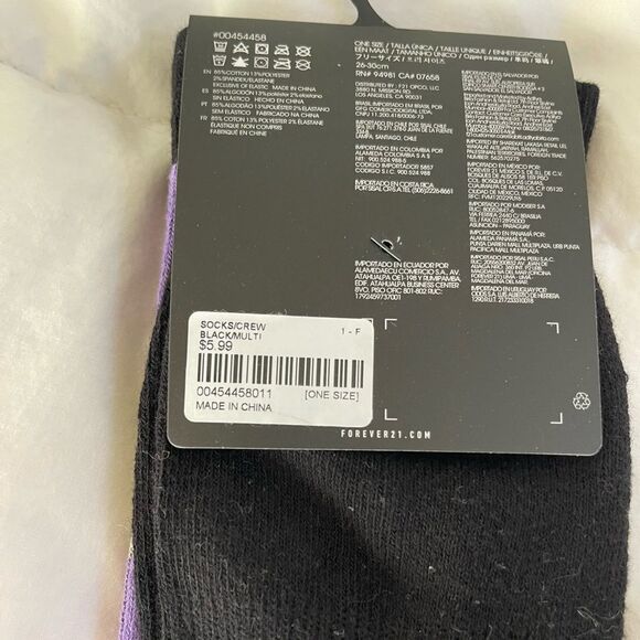 Forever 21 Crew Socks  - Picture 2 of 3